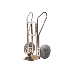 CARRELLO ALLUMINIO PORTA BOMBOLE E PER TERRENI SCONNESSI
