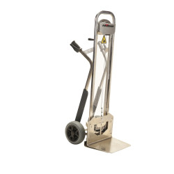 CARRELLO ALLUMINIO CON SISTEMA SOLLEVAM CON VERRICELLO