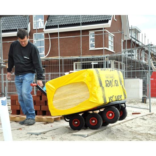 CARRELLO TANK CON RUOTE PNEUMATICHE