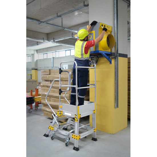 PALCO SAFE 5 GRADINI + PIATTAFORMA