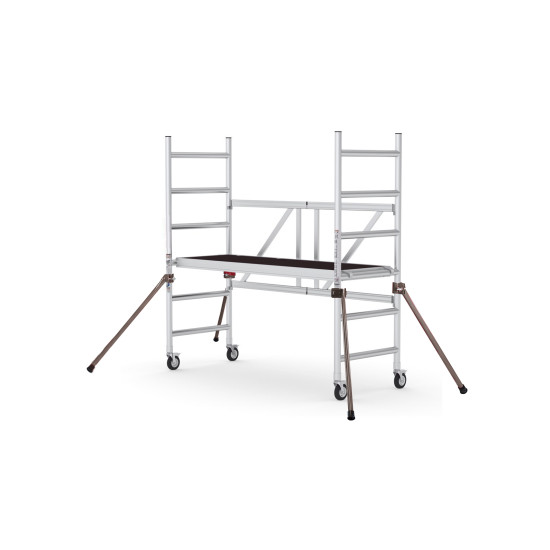 TRABATTELLO IN ALLUMINIO PROTUBE - MODULO BASE RICHIUDIBILE A1 m 1,95 