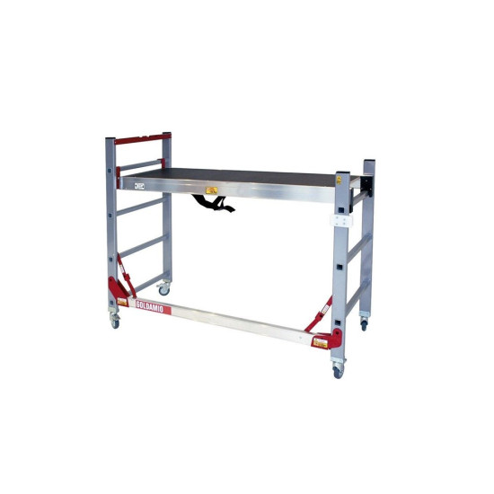  TRABATTELLO PIEGHEVOLE IN ALLUMINIO GOLD 15