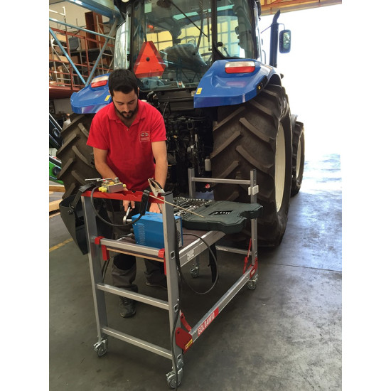  TRABATTELLO PIEGHEVOLE IN ALLUMINIO GOLD 15