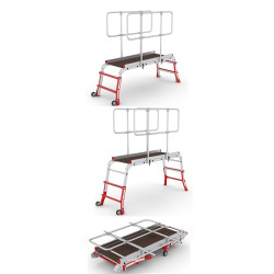 PIATTAFORMA TELESCOPICA DUAL