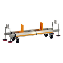 TRABATTELLO ALLUMINIO ESSM MODULI A+B m 6,14 (6X7)