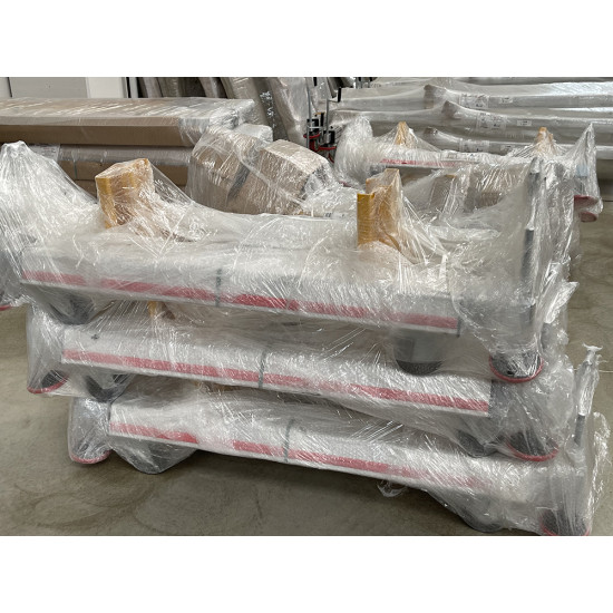 TRABATTELLO ALLUMINIO ESSM MODULI A+B m 6,14 (6X7)