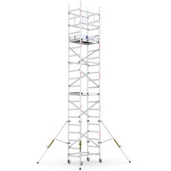 TRABATTELLO IN ALLUMINIO PROTUBE MINI m 6,28 - MODULI A+B+C+B 