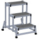SGABELLO MEGA LARGHEZZA 80 CM - 3 GRADINI GRIGLIATI