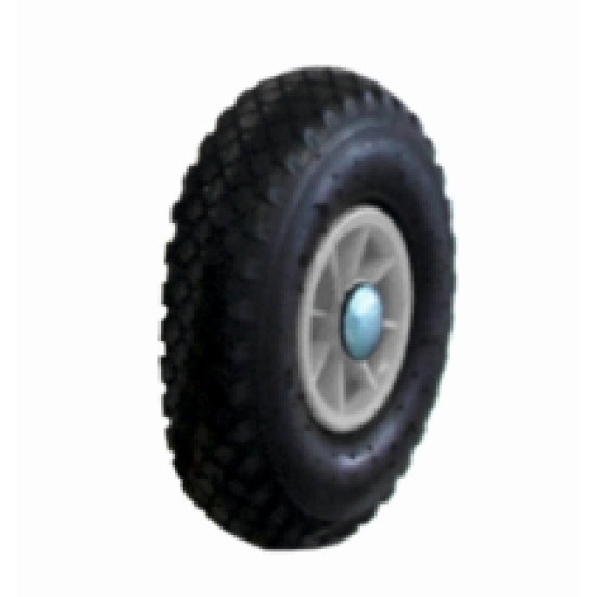 RUOTA PIENA DI RICAMBIO PER CARRELLI - MOZZO IN PLASTICA - (1 PZ)