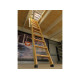 SCALA RETRATTILE IN LEGNO M