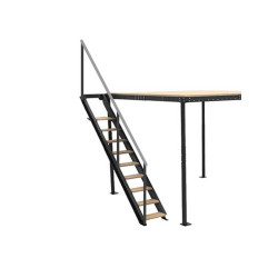 CORRIMANO COMPLETO SCALA LATERALE S NERA