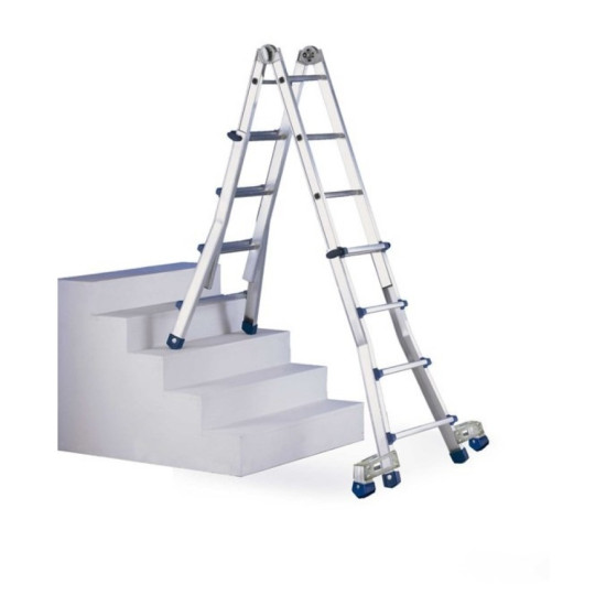 SCALISSIMA PLUS 10+10 GRADINI CON ALLARGATORE A SBALZO