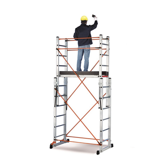  TRABATTELLO MULTIPOSIZIONE TELESCOPICO TRASFORMABILE TARGET+