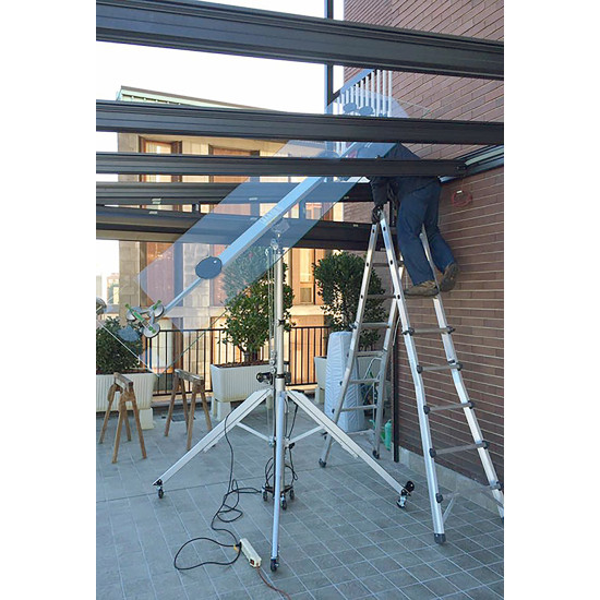 HOIST GLASS 520 ELETTRICO ALTEZZA MASSIMA M 4,90