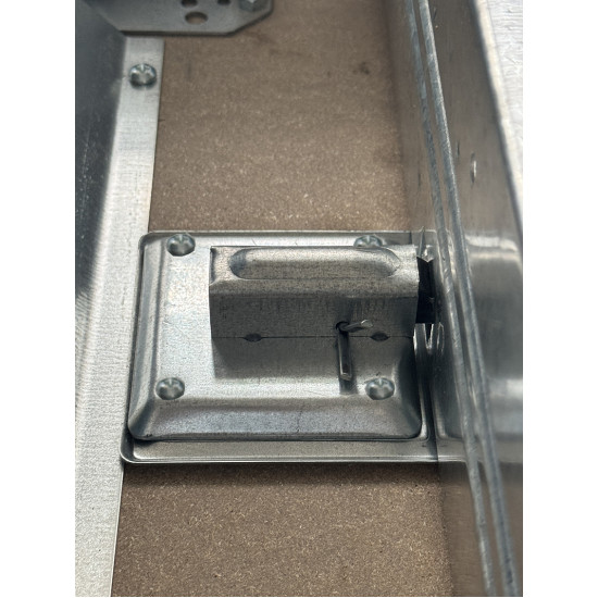 SCALA RETRATTILE HARMONICA DA PARETE CON BOTOLA DA cm 70X130