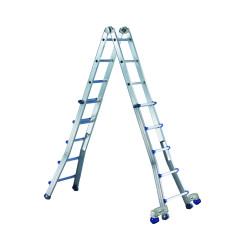 SCALISSIMA PLUS 10+10 GRADINI CON ALLARGATORE A SBALZO