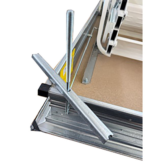  TELAIO OPTIONAL CON BOTOLA CM 60X100 PER SCALA RETRATTILE MINI LOFT