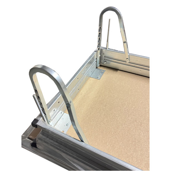  TELAIO OPTIONAL CON BOTOLA CM 60X100 PER SCALA RETRATTILE MINI LOFT