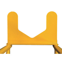 CARRELLO BAZAR “S“ con ruote speciali a 4 tele