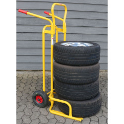 CARRELLO PER GOMME E PNEUMATICI