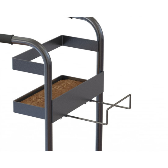 CARRELLO IN ALLUMINIO GRISU PORTA ESTINTORI