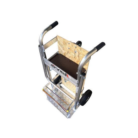 CARRELLO IN ALLUMINIO GRISU PORTA ESTINTORI