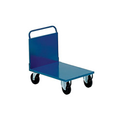 CARRELLO TRASPORTO MERCI CON PIANALE cm 100X60