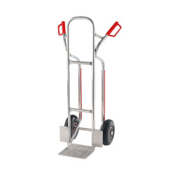CARRELLO IN ALLUMINIO RAMBO LIGHT CON RUOTE PIENE ANTIFORATURA