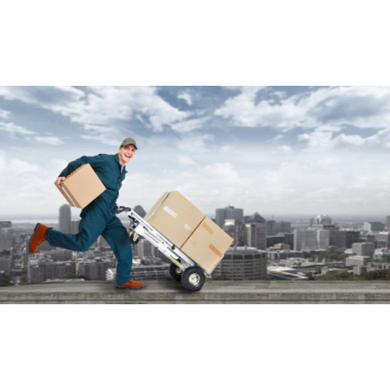 CARRELLO MULTIPOSIZIONE IN ALLUMINIO POP3 CON RUOTE PIENE