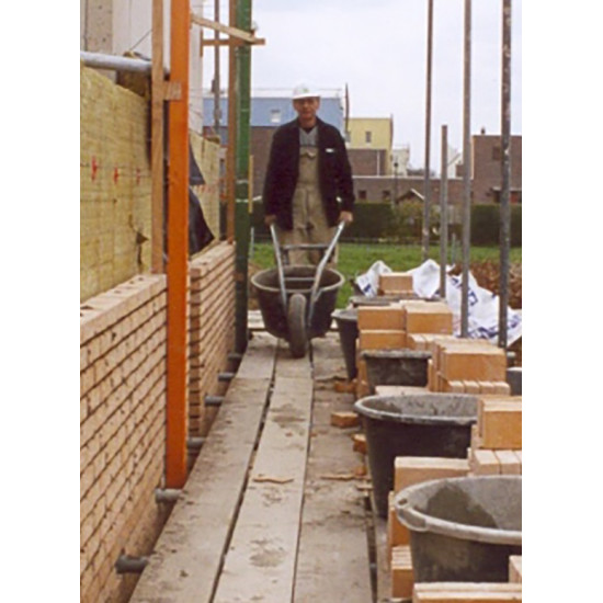 CARRIOLA PORTA SECCHI RUOTA PNEUMATICA