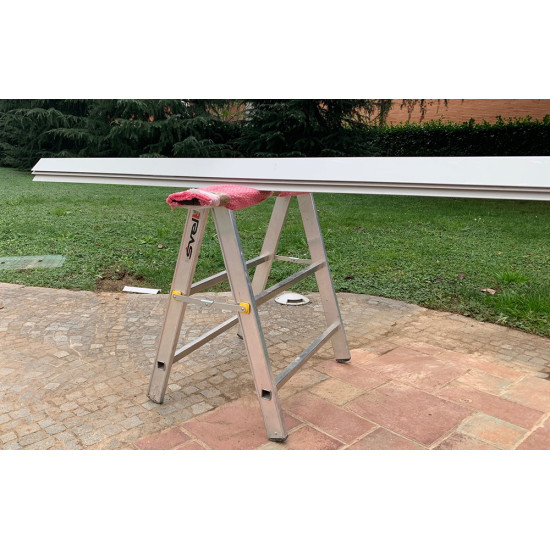 STAND CAVALLETTO IN ALLUMINIO