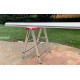 STAND CAVALLETTO IN ALLUMINIO