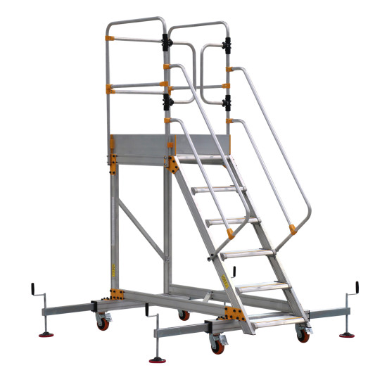 ESEPL SCALA A CASTELLO 4WD 05 GRADINI+PIATTAFORMA