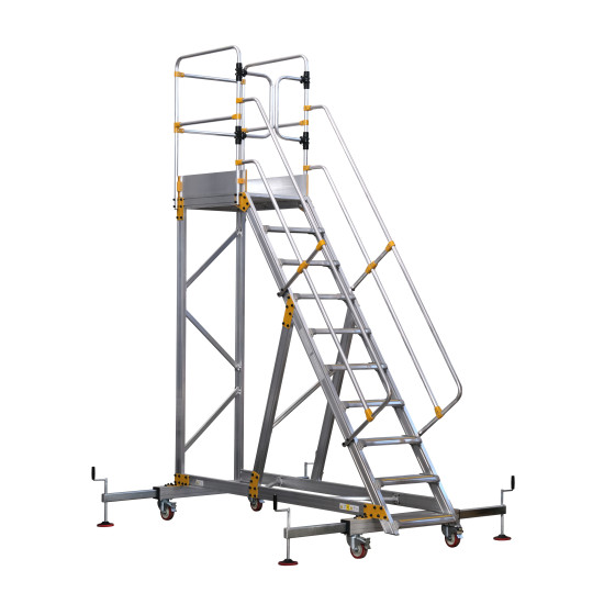 ESEPL SCALA A CASTELLO 4WD 09 GRADINI+PIATTAFORMA