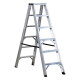 SCALA ALLUMINIO DOPPIA SALITA 6GR. SCALA ALLUMINIO DOPPIA SALITA 6GR.