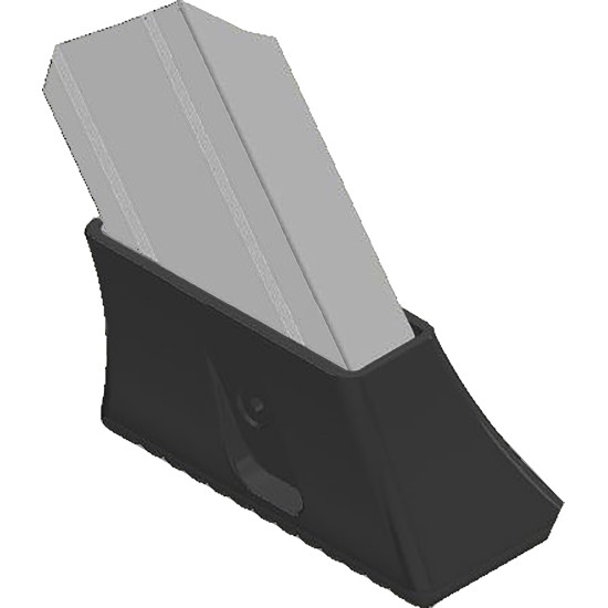 SCALA FISSA A 12 GRADINI CON INCLINAZIONE 54° ALTEZZA DI SBARCO m 3,25