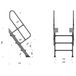 SCALA 54°3 GR. SBARCO M 1,0