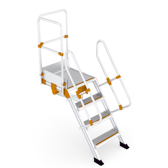 SCALA 45°3 GR.+PIATTAFORMA SBARCO M 1,0 SCALA 45°3 GR.+PIATTAFORMA SBARCO M 1,0
