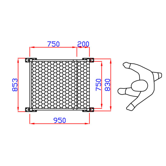 PEDANA TELESCOPICA 2 GRADINI