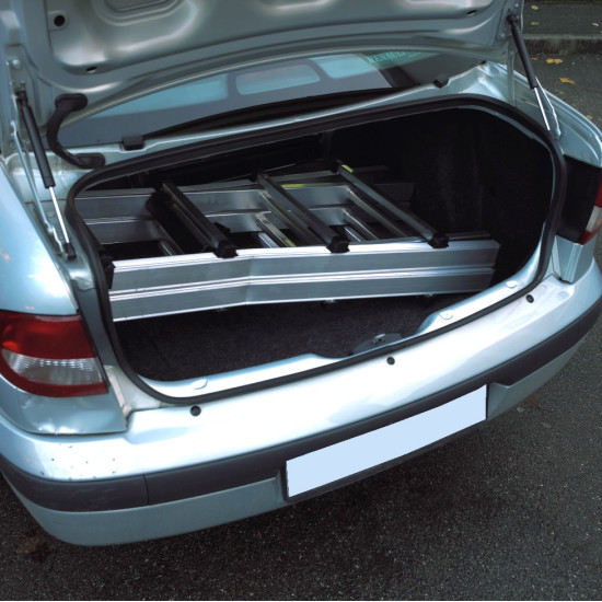 SCALISSIMA PLUS 10+10 GRADINI CON ALLARGATORE A SBALZO